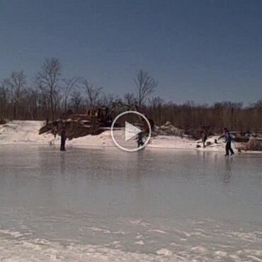 Skating at the quarry